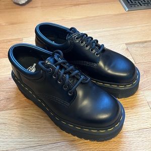 Doc Martens 8053 Quad Leather Platform Shoes